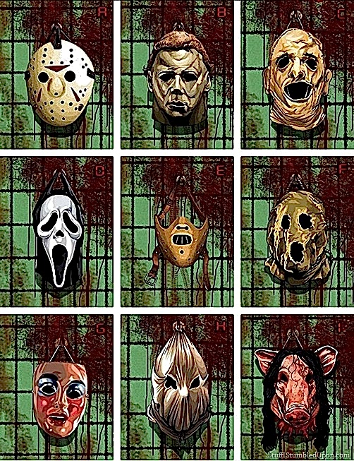 9 масок из фильмов ужасов
